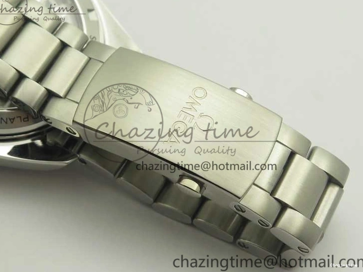 0312 Chic Planet Ocean 600M Co-Axial GMT 43.5mm VSF 1:1 Best Edition Black Dial Silver Markers on SS Bracelet A8605 Super Clone 8025